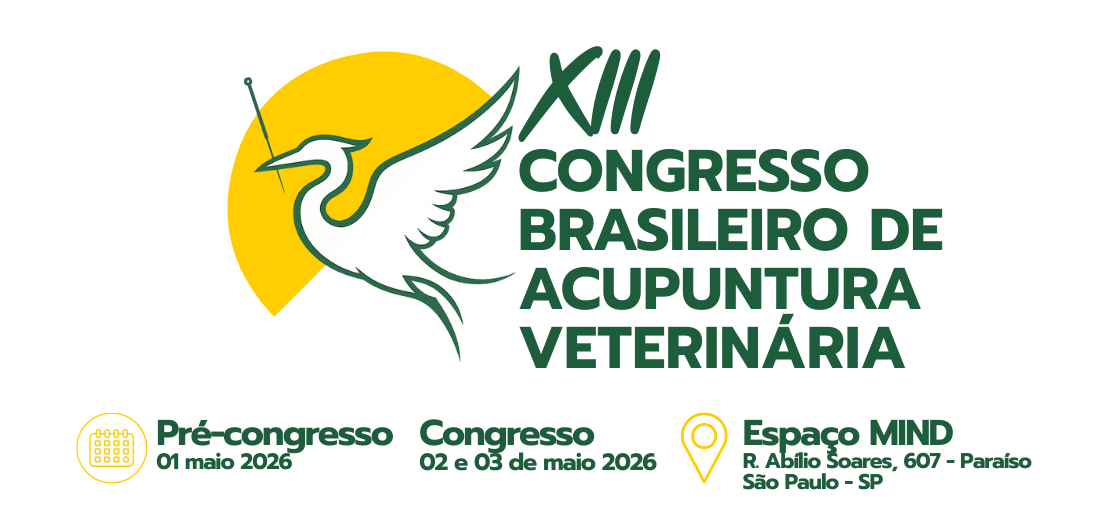 XIII Congresso Brasileiro de Acupuntura Veterinária