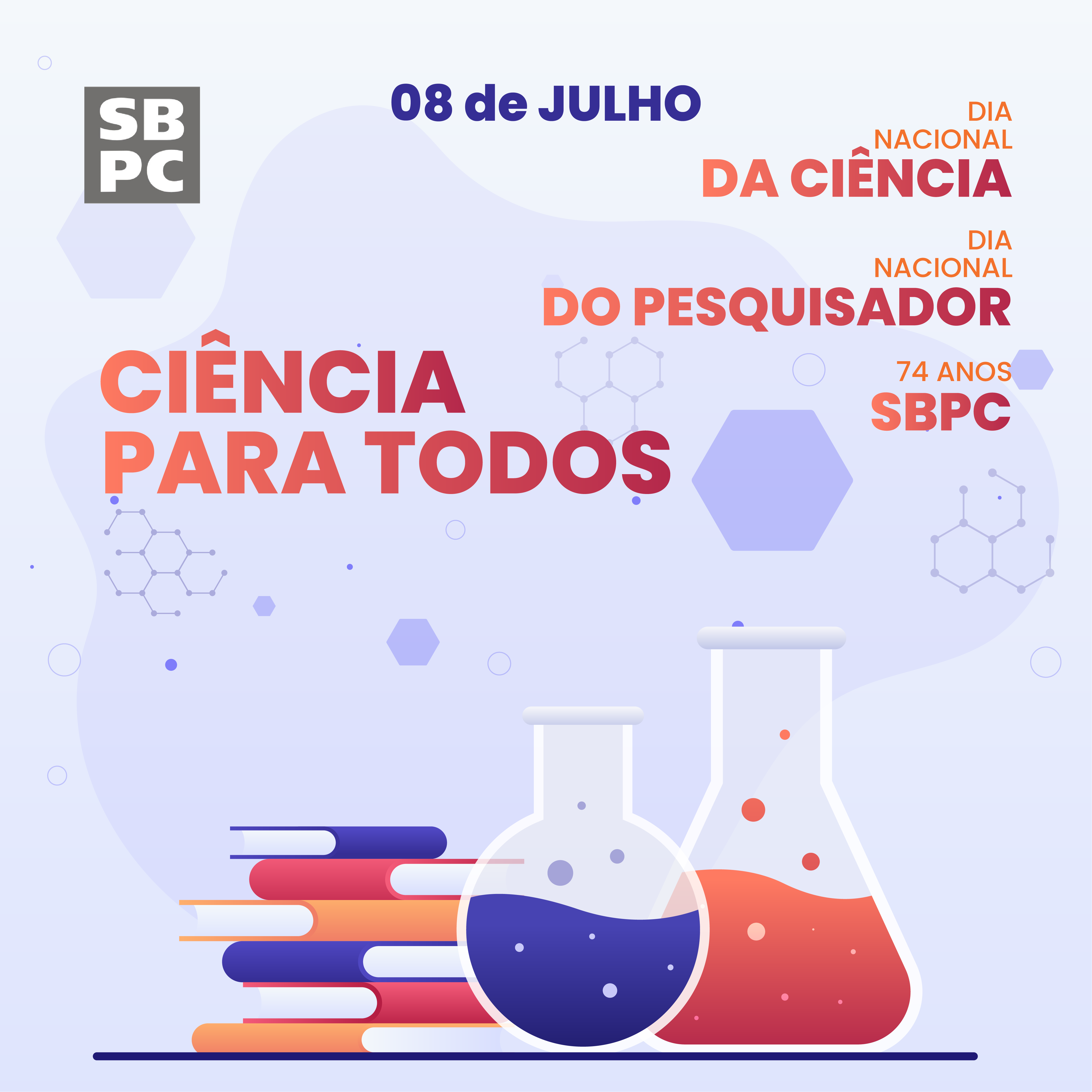 Convite para o Dia Nacional da Ciência