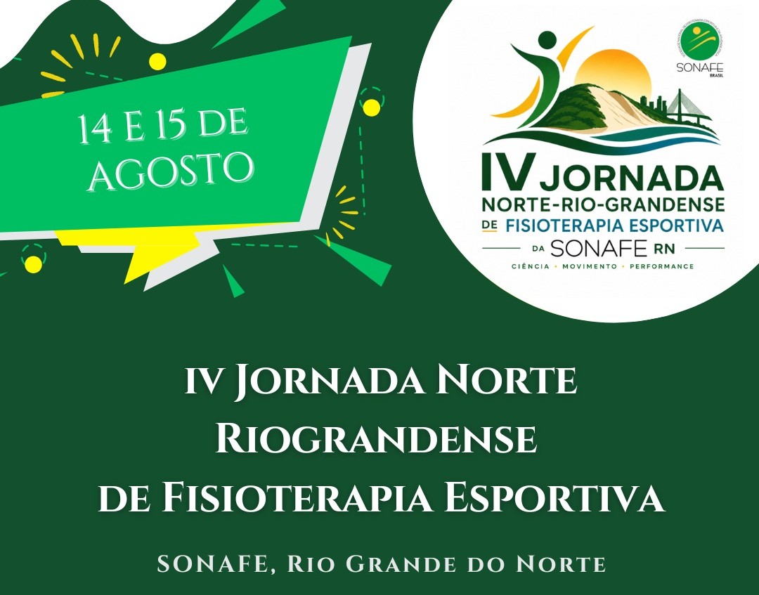 IV Jornada Norteriograndense de Fisioterapia Esportiva - Evento Presencial