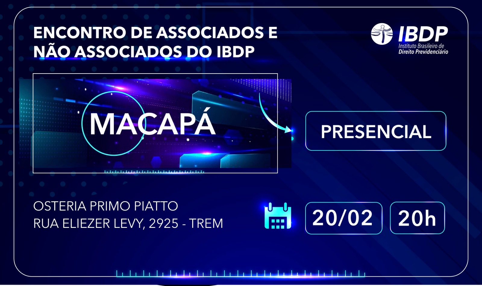 Encontro de Associados e não Associados – PRESENCIAL