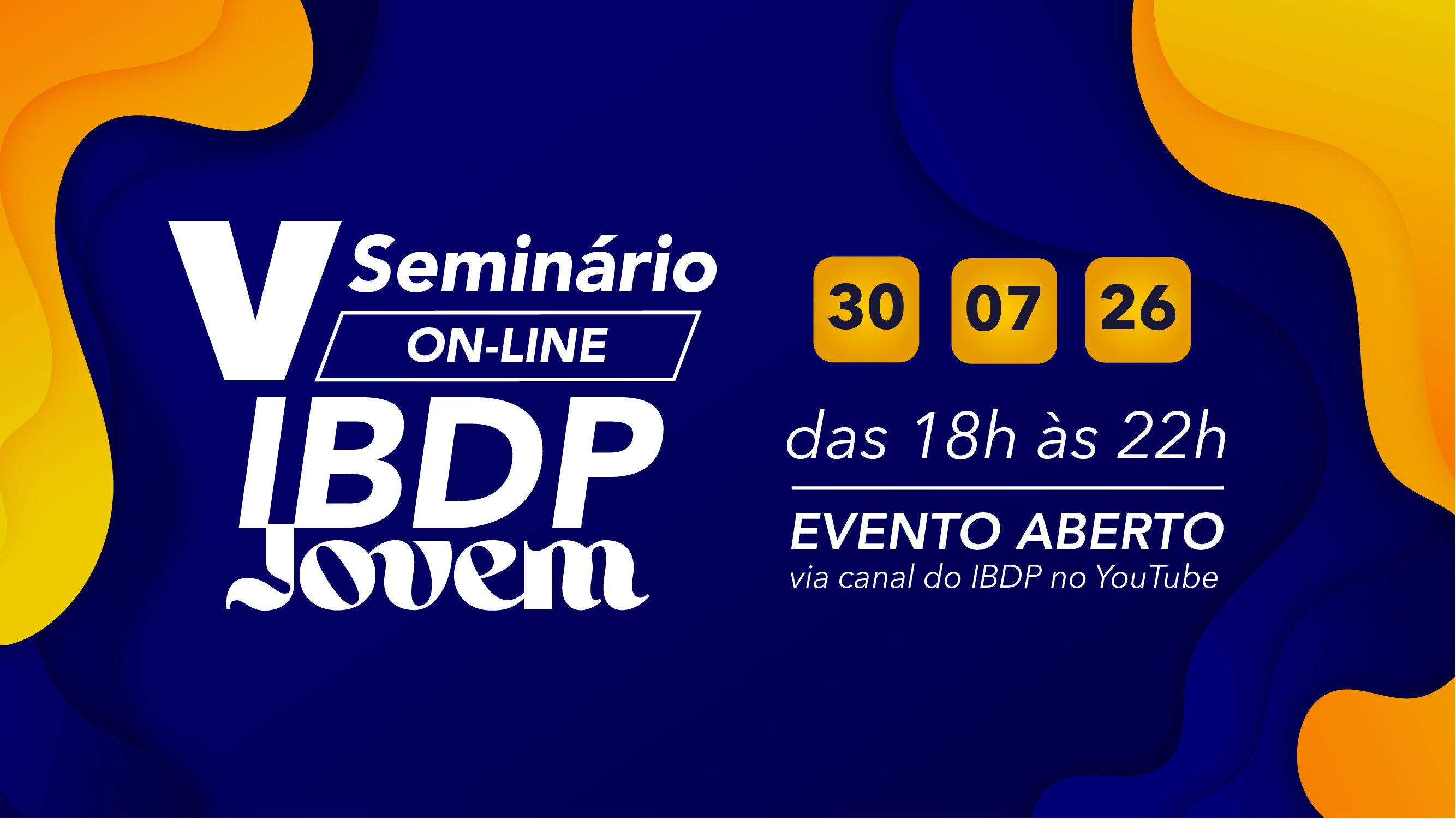 V Seminário on-line IBDP Jovem