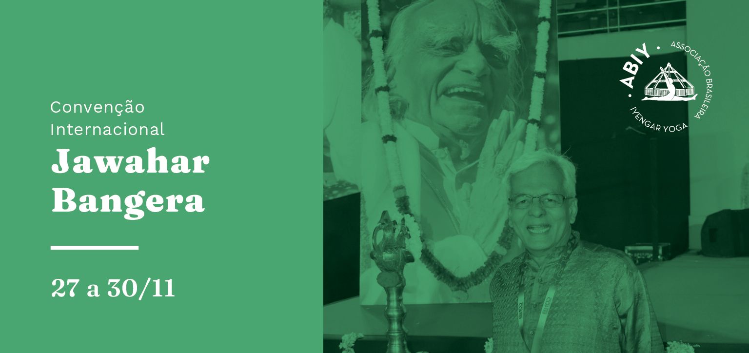 Workshop Internacional de Iyengar Yoga com Jawahar Bangera