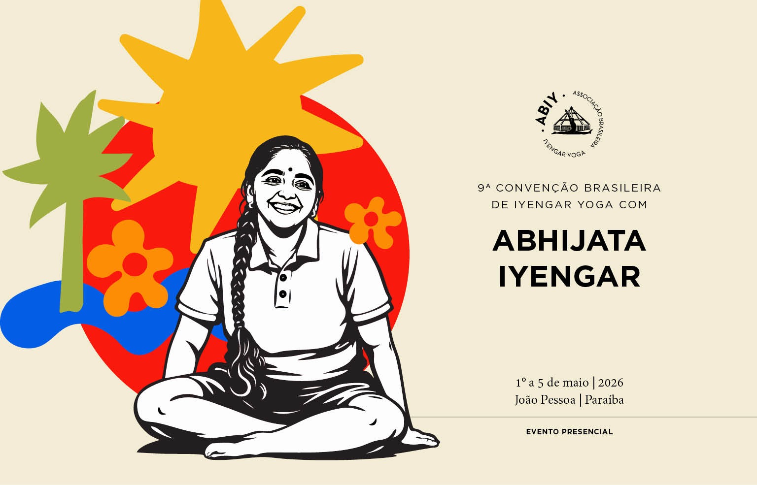 9° Convenção Brasileira de Iyengar Yoga com Abhijata Iyengar