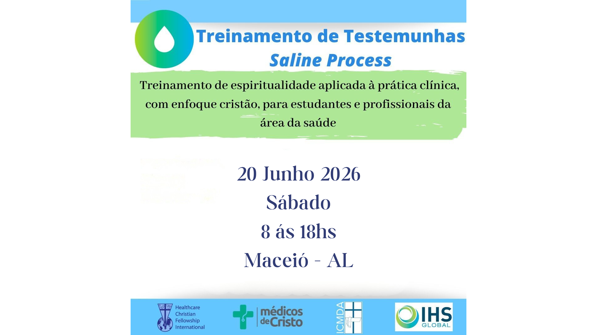 SALINE PROCESS  - Treinamento de Testemunhas Maceió/AL