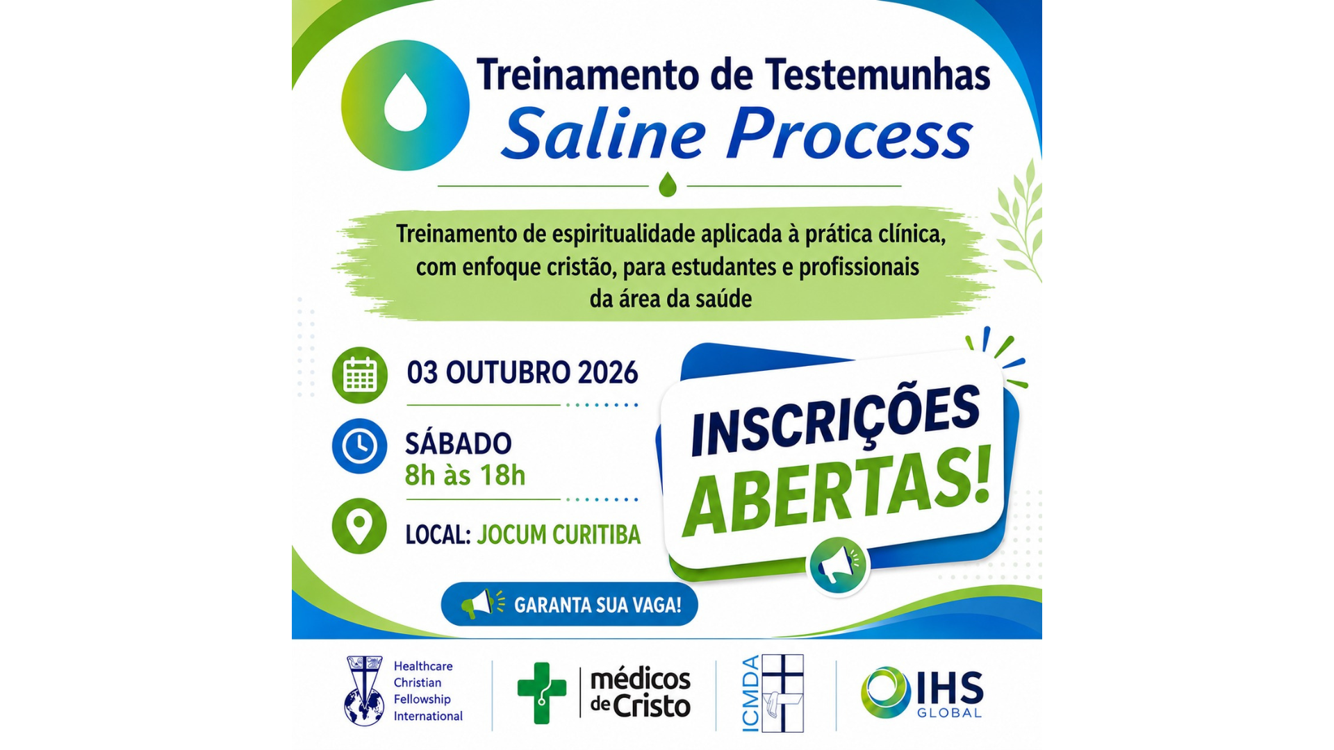SALINE PROCESS  - Treinamento de Testemunhas Curitiba/PR