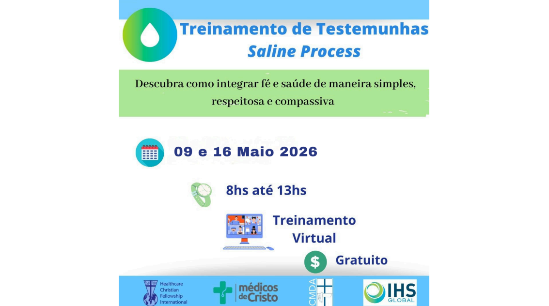 SALINE PROCESS  - TREINAMENTO DE TESTEMUNHAS VIRTUAL